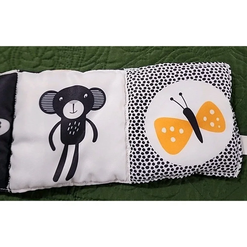 Tiptoe Tiger Baby's First‎ Soft Book Wee Gallery Sensory Book